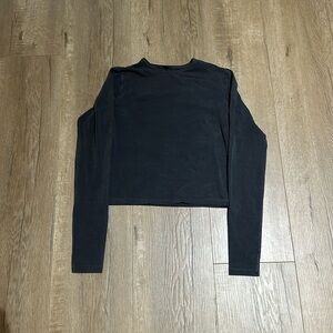 Skims cropped long sleeve